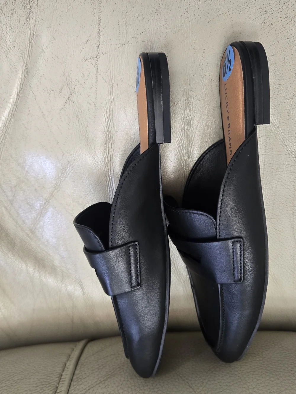 Lucky Brand Denova Black Mule